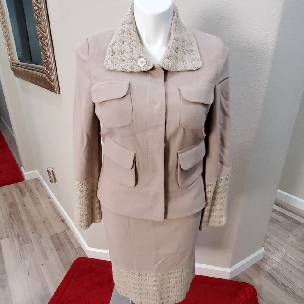 2 Piece Skirt Suit